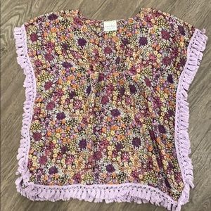 Girls beach coverup / dress. Size 3-6 years